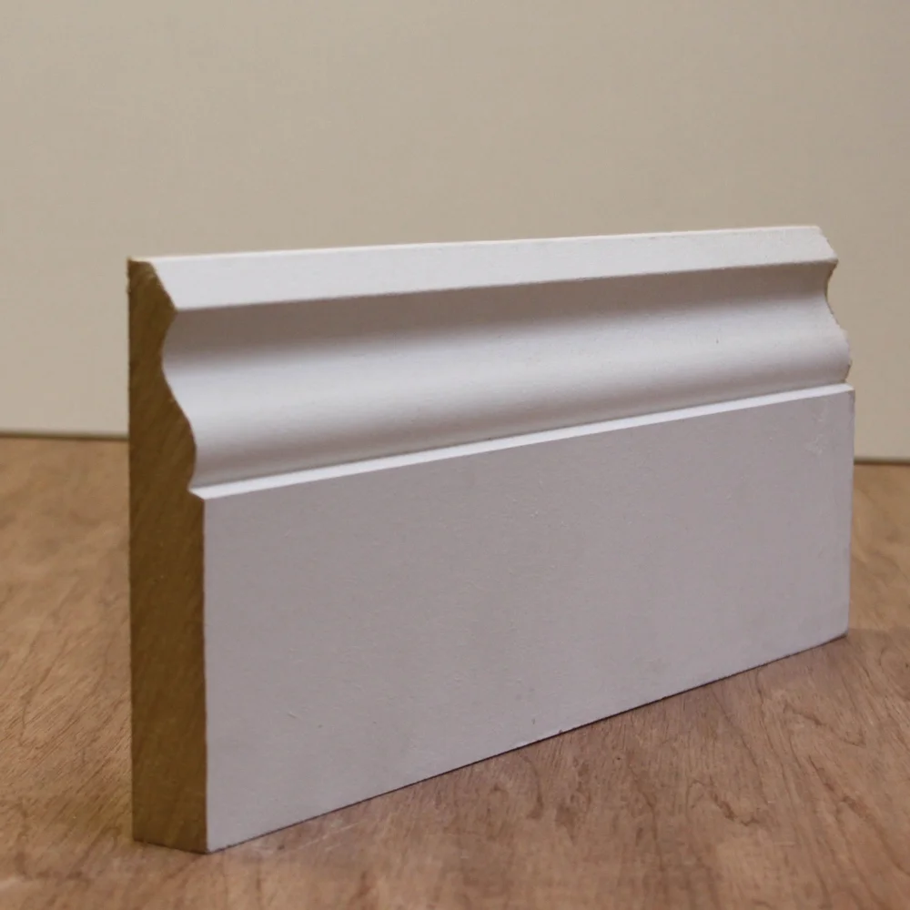 white floor skirting tiles